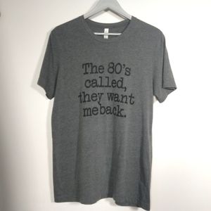 80's slogan t-shirt